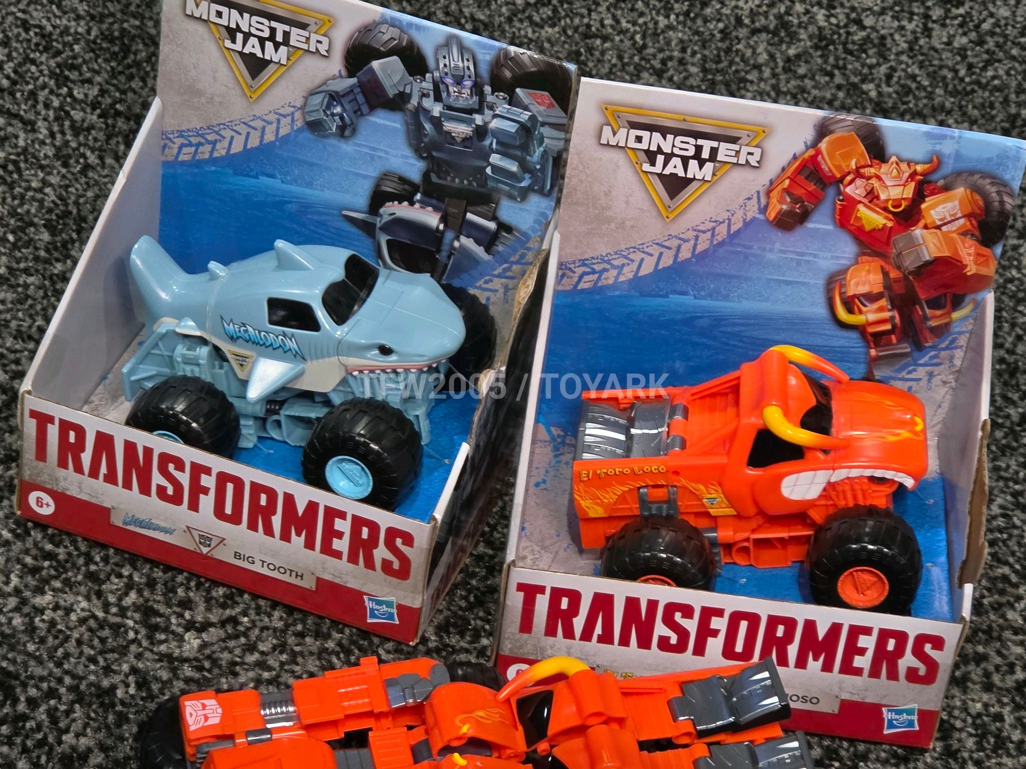 联动系列 Monster Jam 怪兽卡车 x 变形金刚 联名 新品实物图：1.