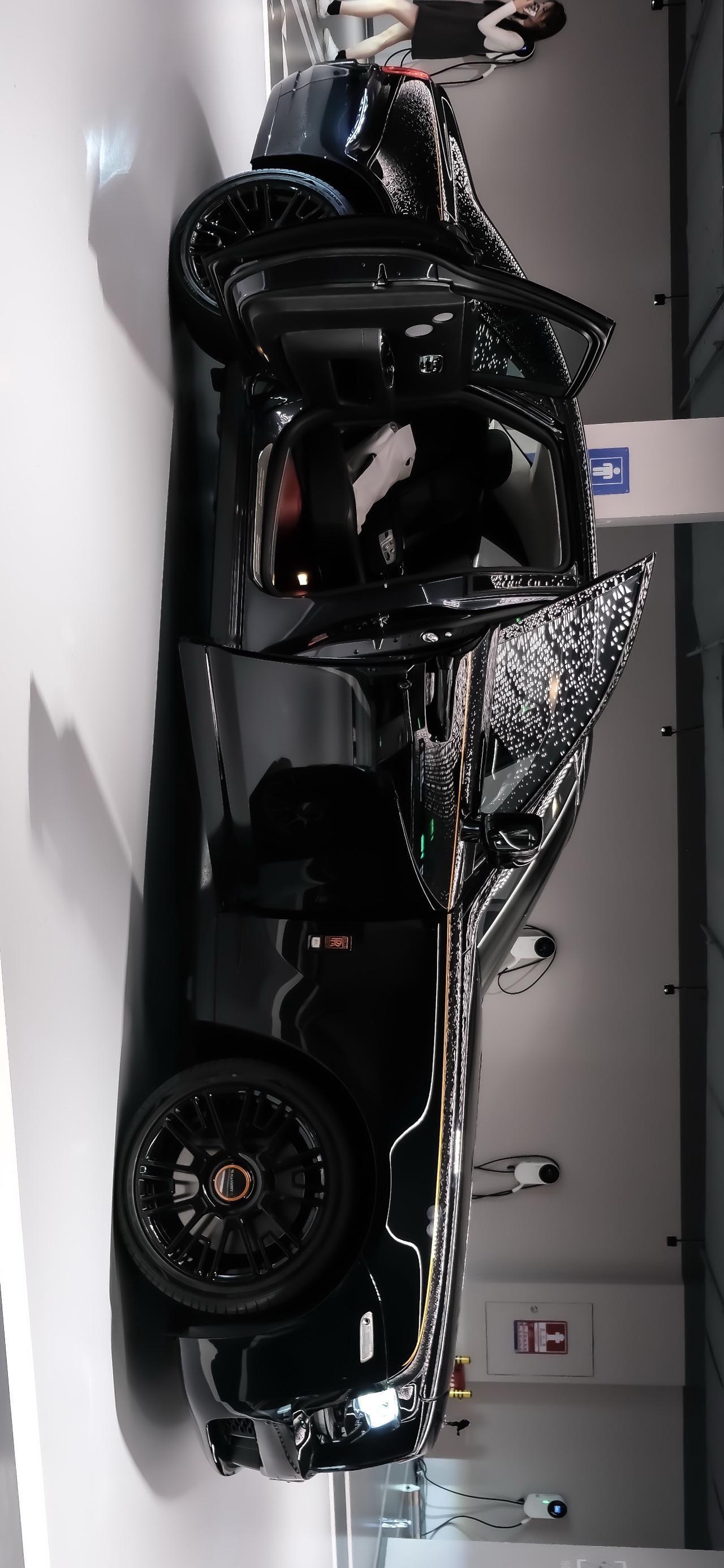 豪车中的豪车 汽车人共创计划 汽车摄影 黑武士 劳斯莱斯