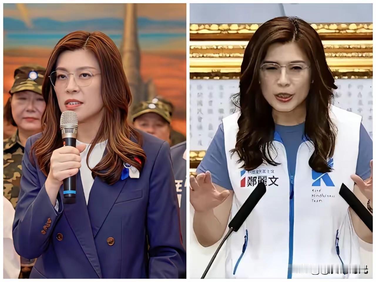 郑丽文在新竹被范振宗当众招呼了一下，到底是真扇还是蹭着，没定论。但国民党那帮头头
