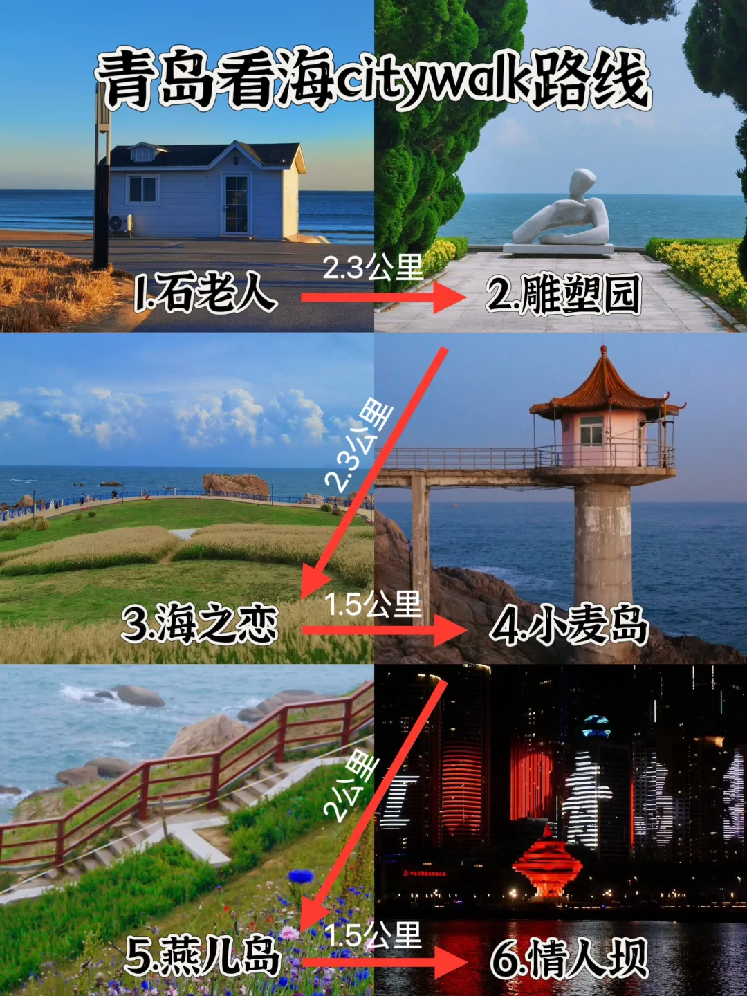 夏天来青岛！不能错过的看海🌊citywalk路线