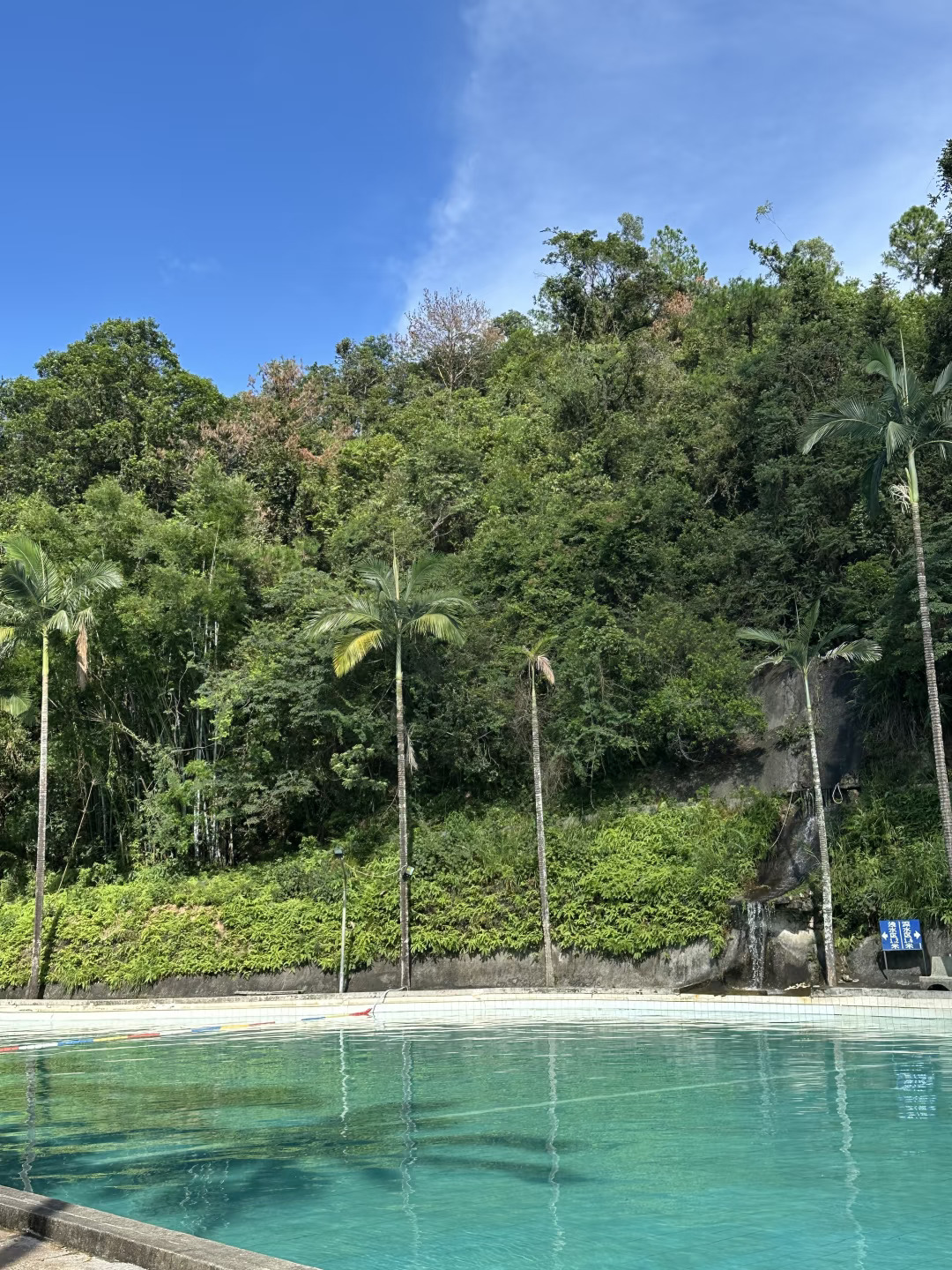 可惜你不游泳 不懂九月份山水泳池的含金量