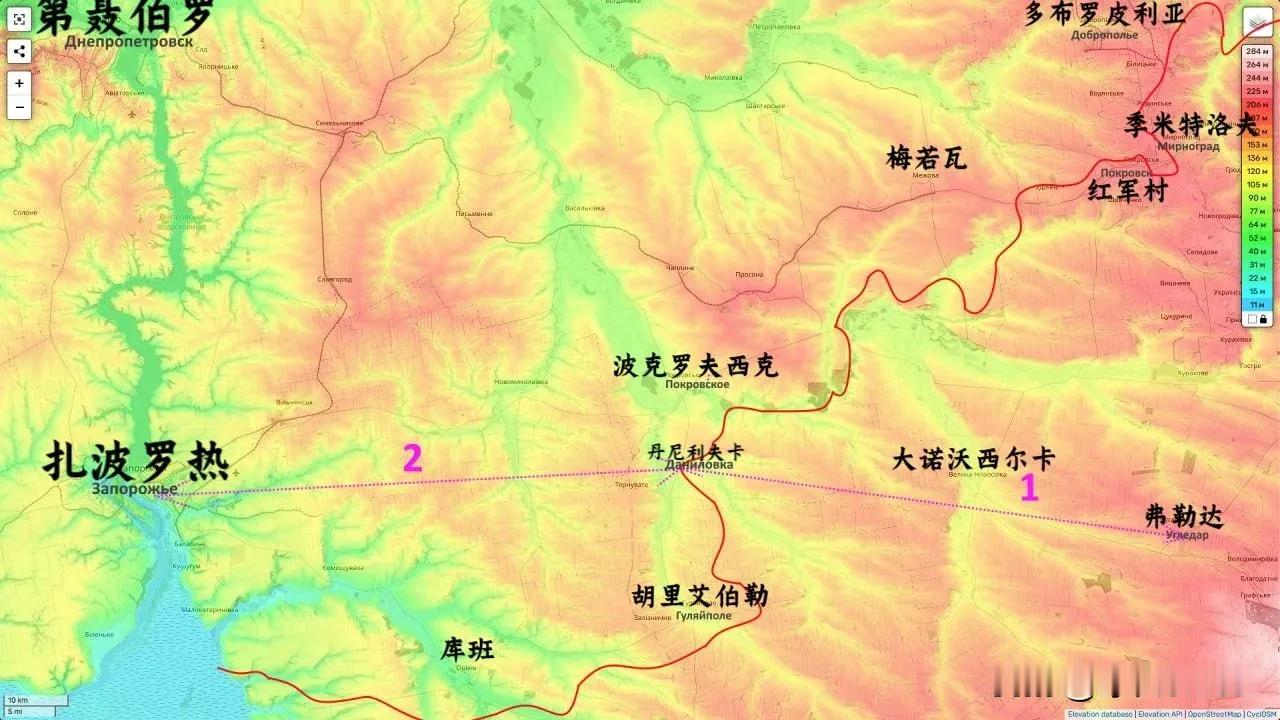 扎波罗热倒是不是很难打，建城区基本都在河东岸，上面一点的第聂伯罗才难呢，城防坚固