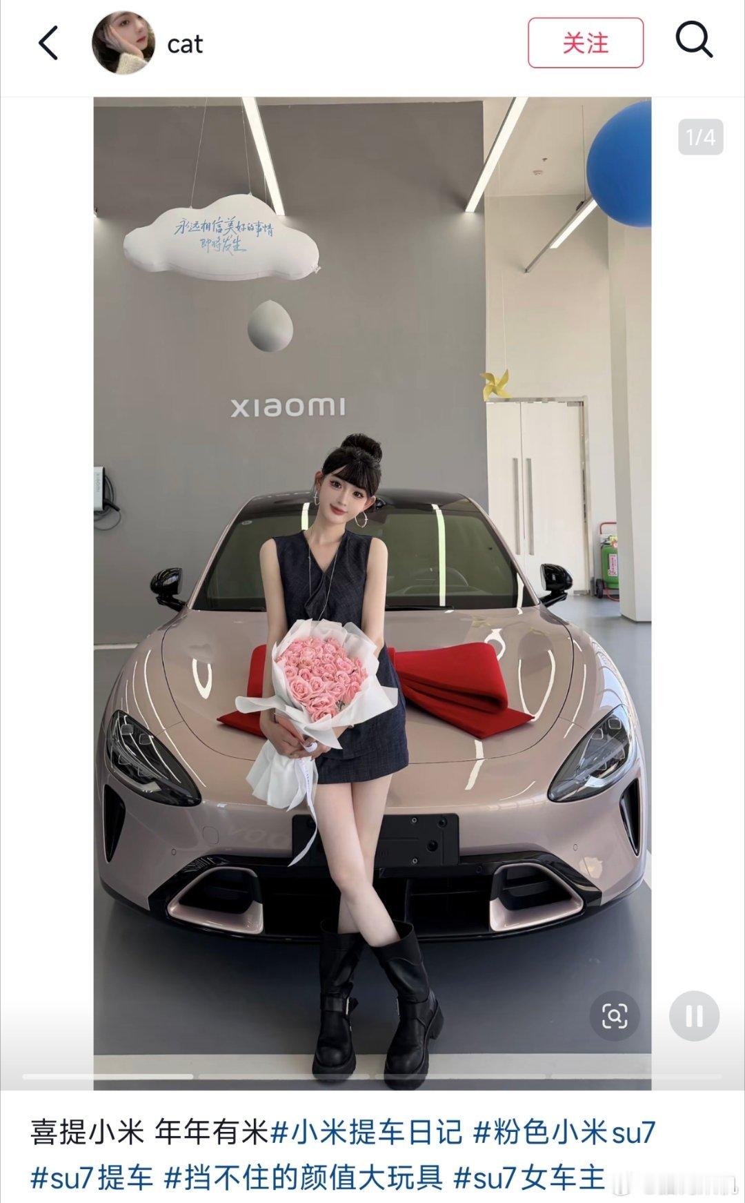 晚安😊。猫窝每日晚安新一代su7