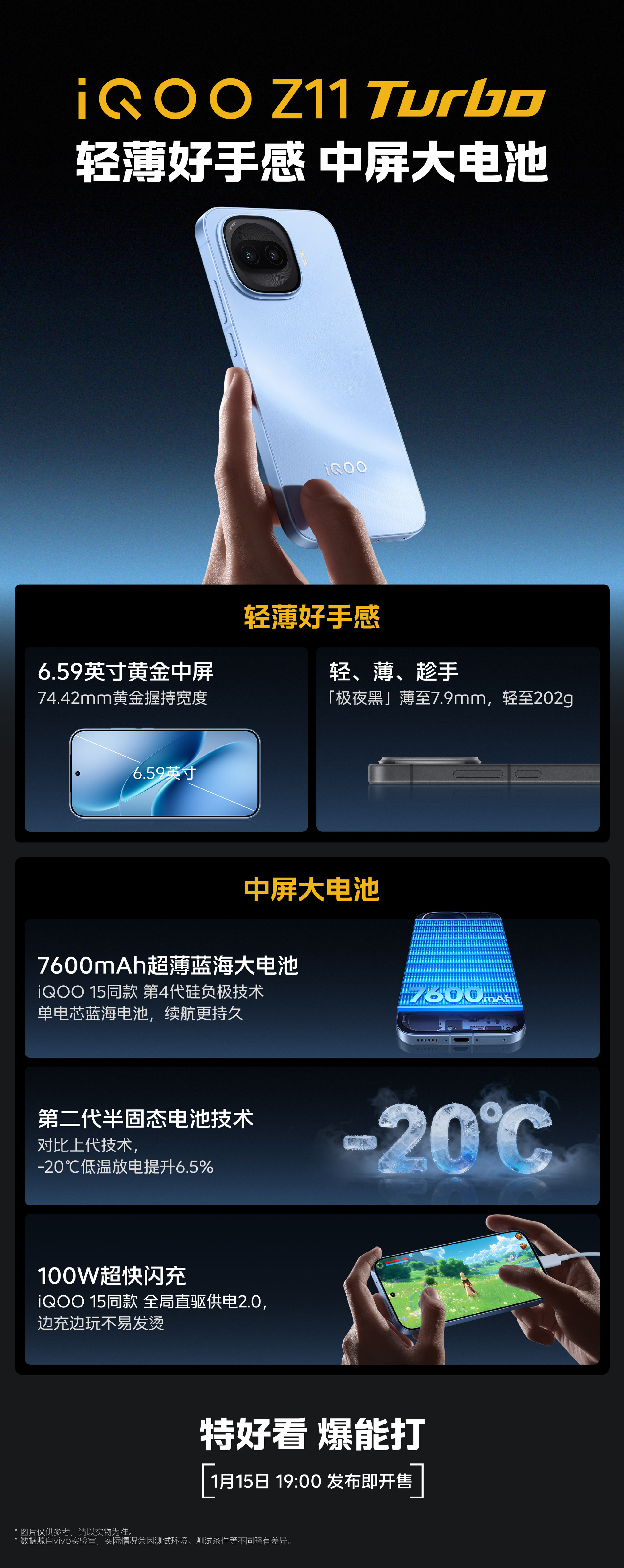 iQOOZ11Turbo手感绝了一会就是 iQOO Z11 Turbo 的发布会