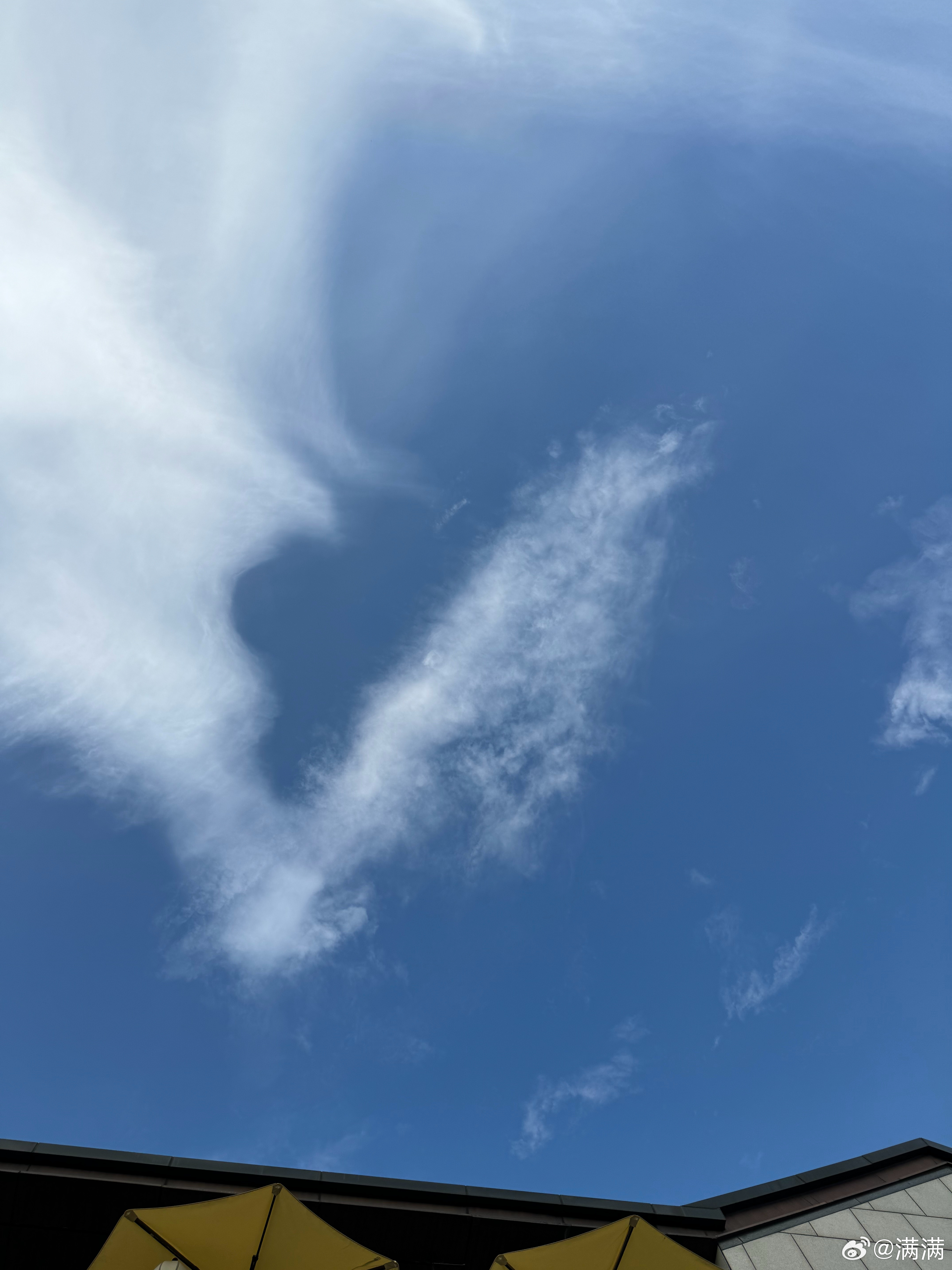 好蓝的天空
