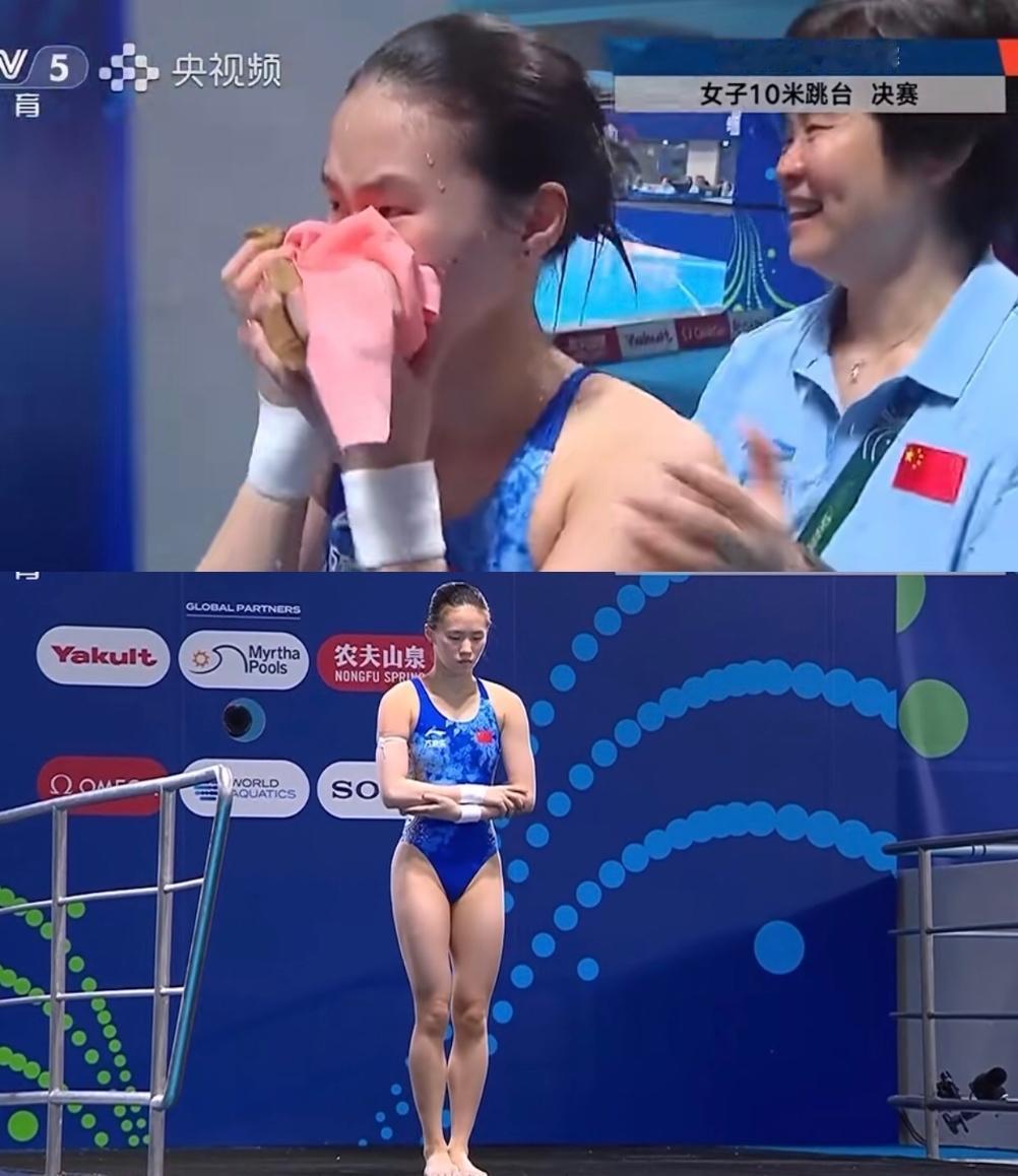 快二十岁的430.5分 
在女子跳水台来说是奇迹！
恭喜陈芋汐10米跳台夺冠成为