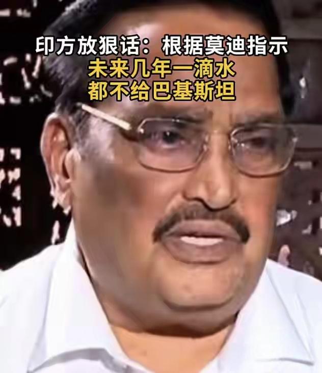 印度宣布2028年后一滴水都不流入巴基斯坦！巴基斯坦回应：那就开战！

大多数人