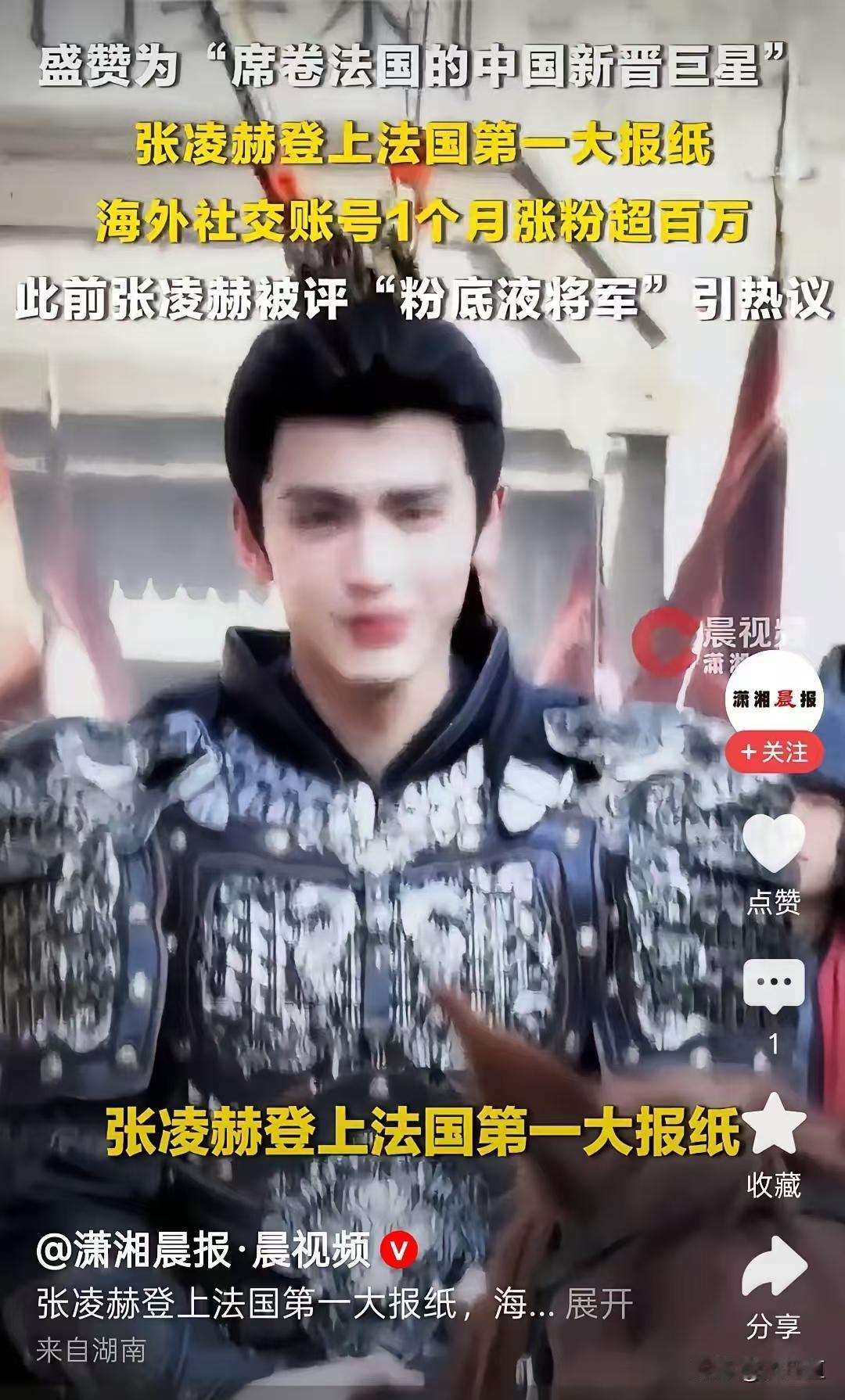 全网又在为张凌赫欢呼，基本上国内讨厌的就在国外很吃香，这是老外的文化攻击，不是老