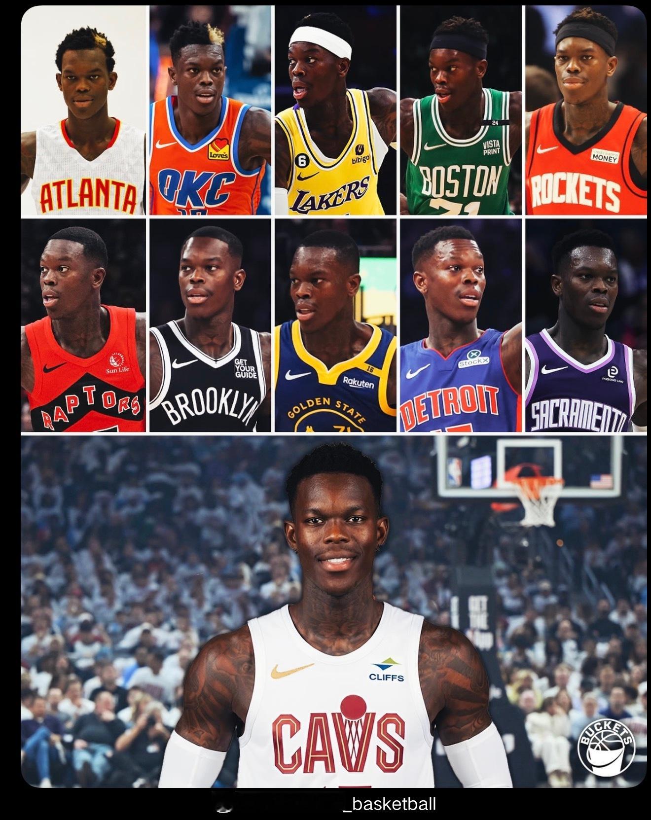 这很有意思，欧洲杯和世界杯双料MVP施罗德又被交易了，克利夫兰骑士已经是他效力的