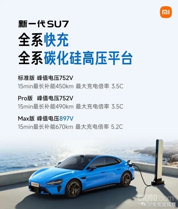 小米举办春季新品发布会，新一代SU7正式上市。运动员苏炳添与演员舒淇作为小米汽车