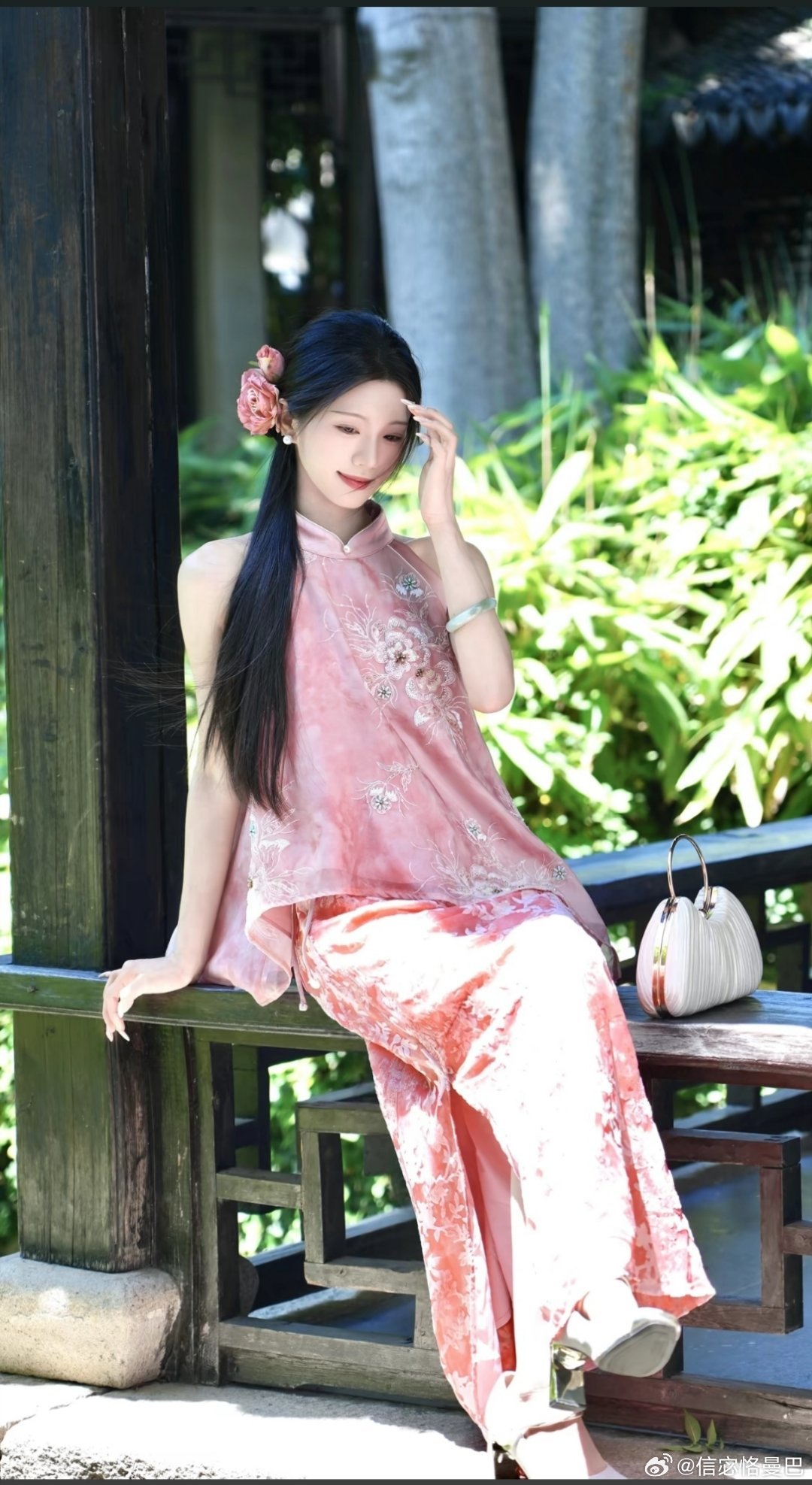 气质穿搭小姐姐清纯甜美