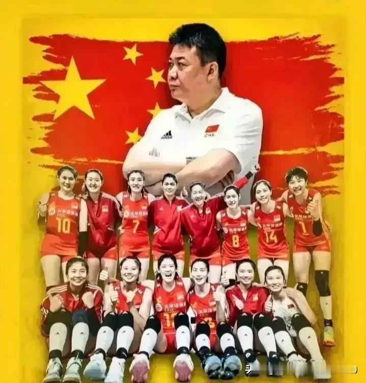 [耶][泪奔]天呐，这是哪位高人推出的这张女排海报？太惊悚了！
     乍一看