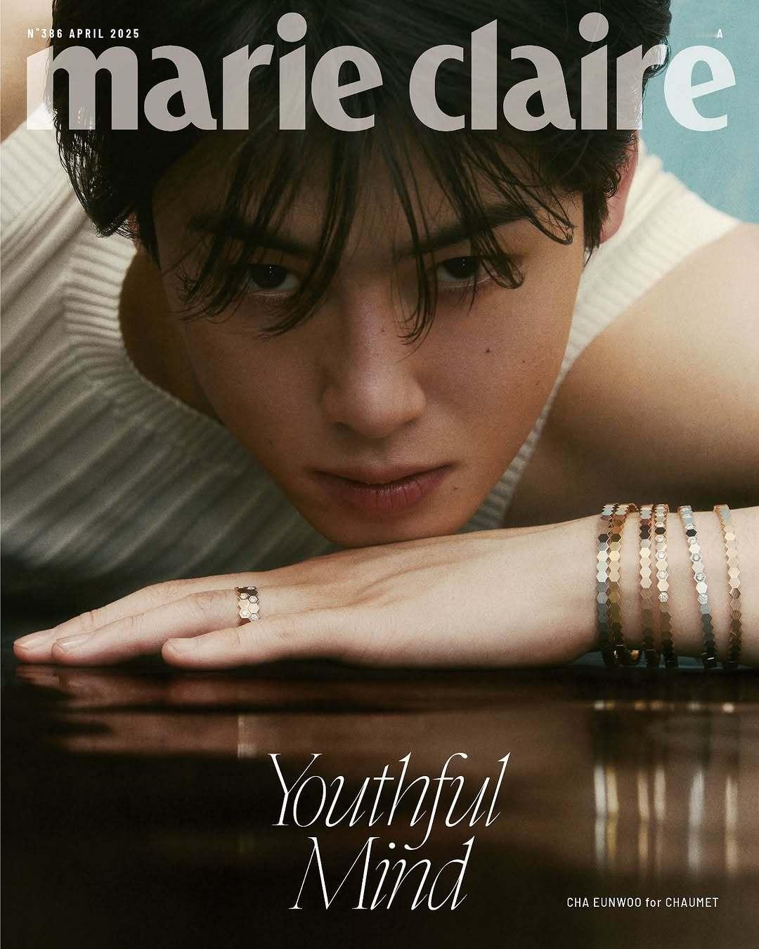 车银优《Marie Claire》4月刊封面画报 ​​​