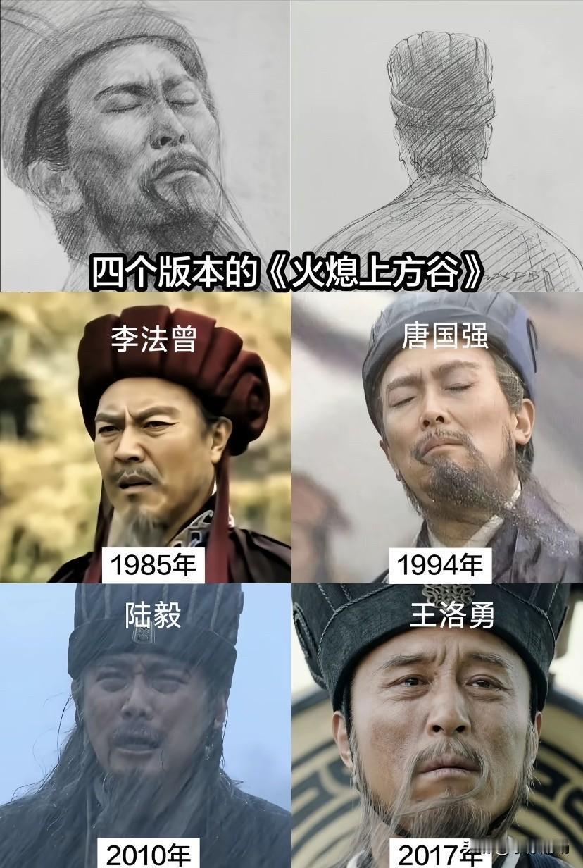 唐国强演的最经典；
王洛勇演的最打动人心；
李法曾演的最接近原著；
陆毅演的是什