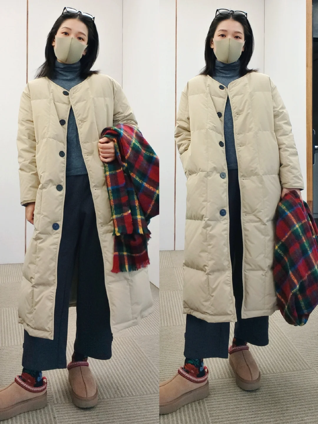 是温暖又气质的保命羽绒服