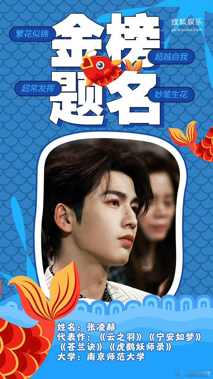 #高考#搜狐娱乐提名的娱乐圈学霸🈶张凌赫、王安宇、陈都灵、彭小苒、沈月、杨幂、
