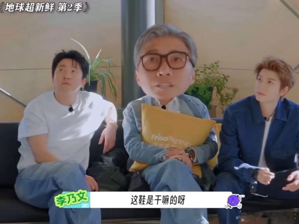李乃文OMG吓到我了 蹦极前的紧张可以理解，但李乃文的紧张源头比较特别。天花板上