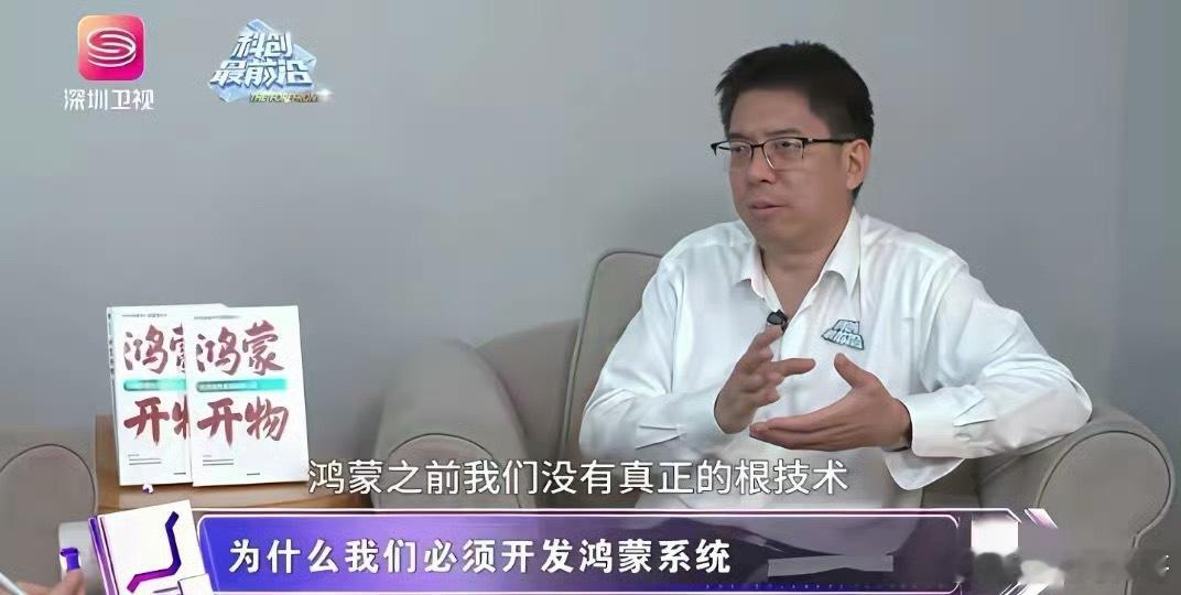 这就是为什么必须支持华为鸿蒙系统的根本原因！专家说的非常直白！ ​​​