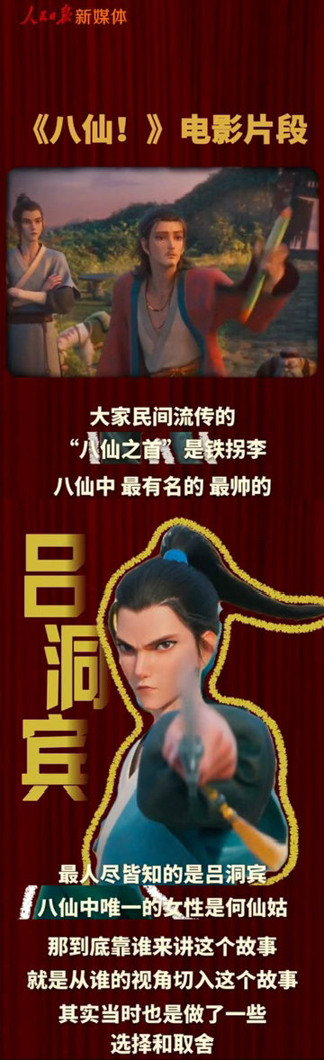 导演心目中电影八仙的主角  导演一语道破精髓！电影《八仙！》吕洞宾带着故事往前走