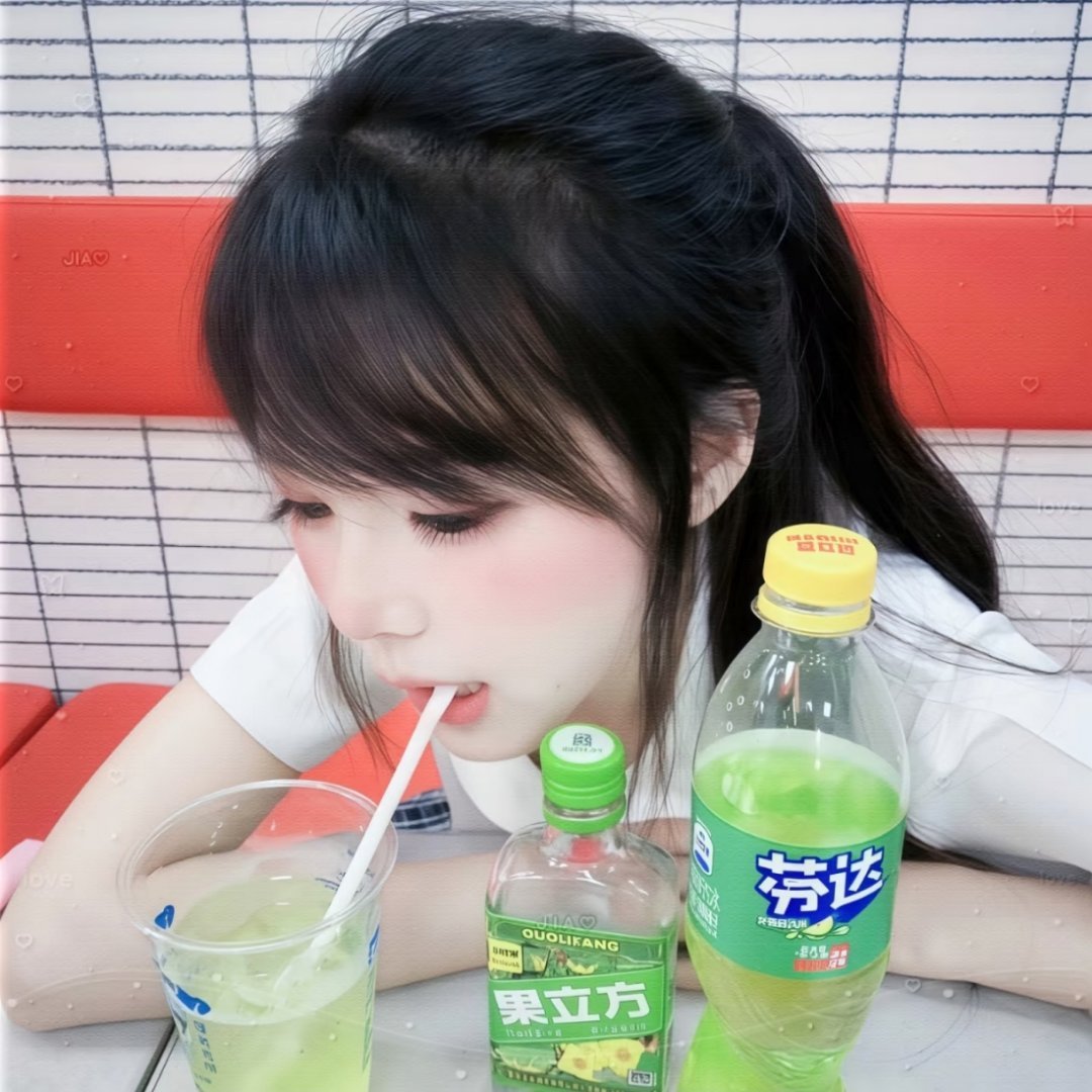 WeChat套图 | 头像背景图搭配 | 高质氛围感女头 
