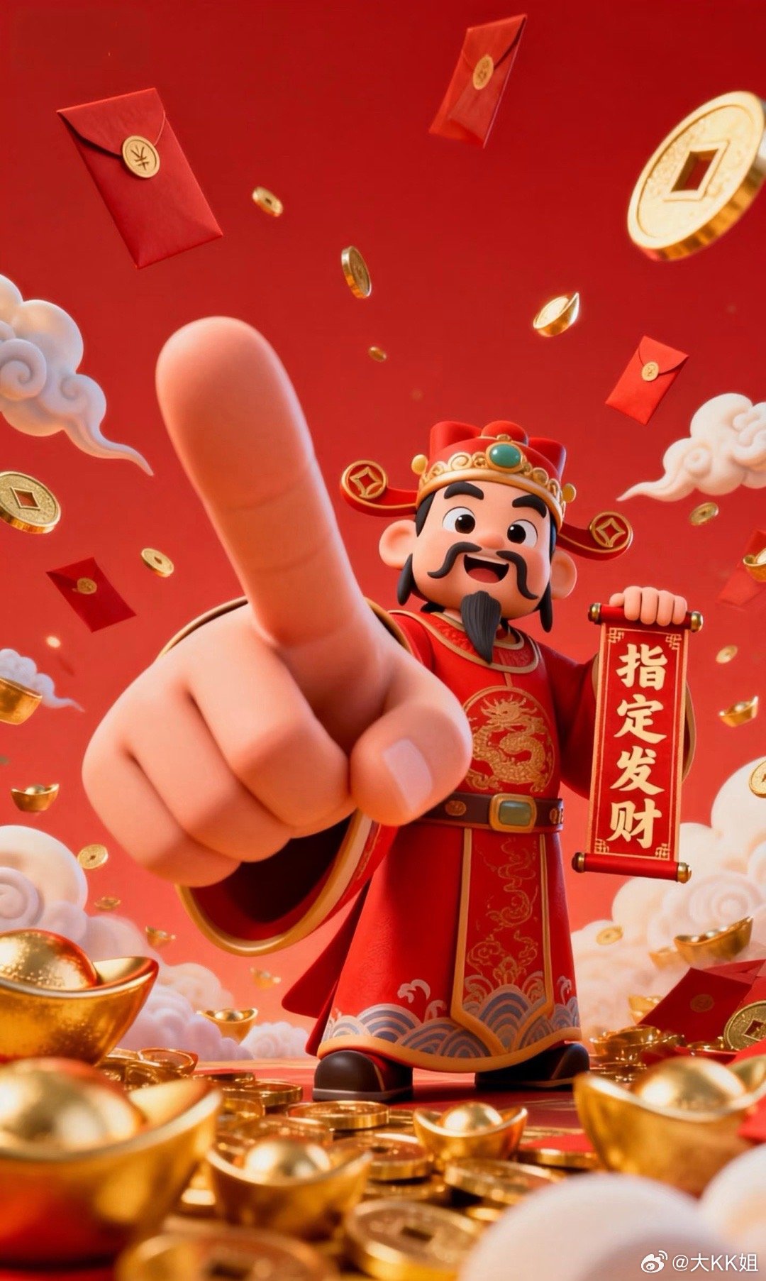 宝子们早上好☀️被生物钟叫醒，被财运悄悄包围。请查收今日份的财气签：上上签！点赞