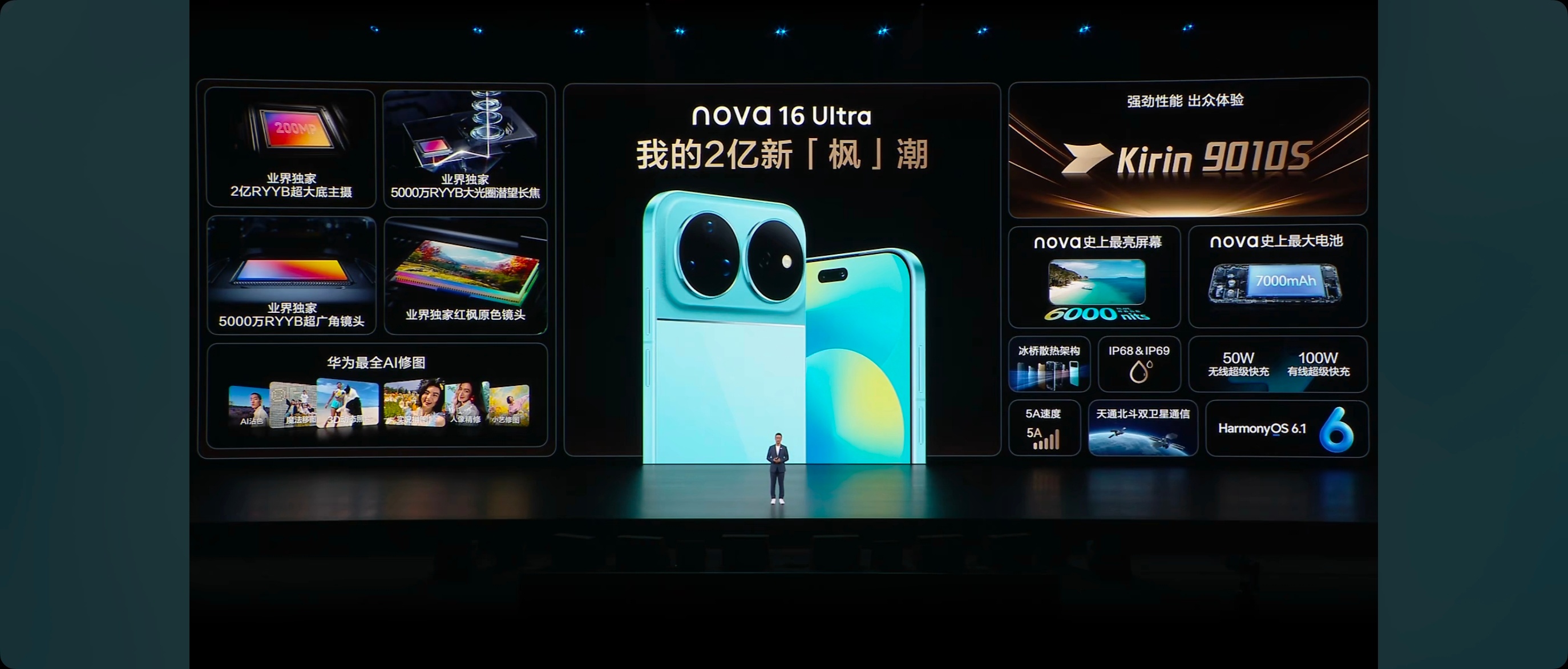 新机来了，华为 nova 16 手机正式发布，带来 4 款产品，华为nova16