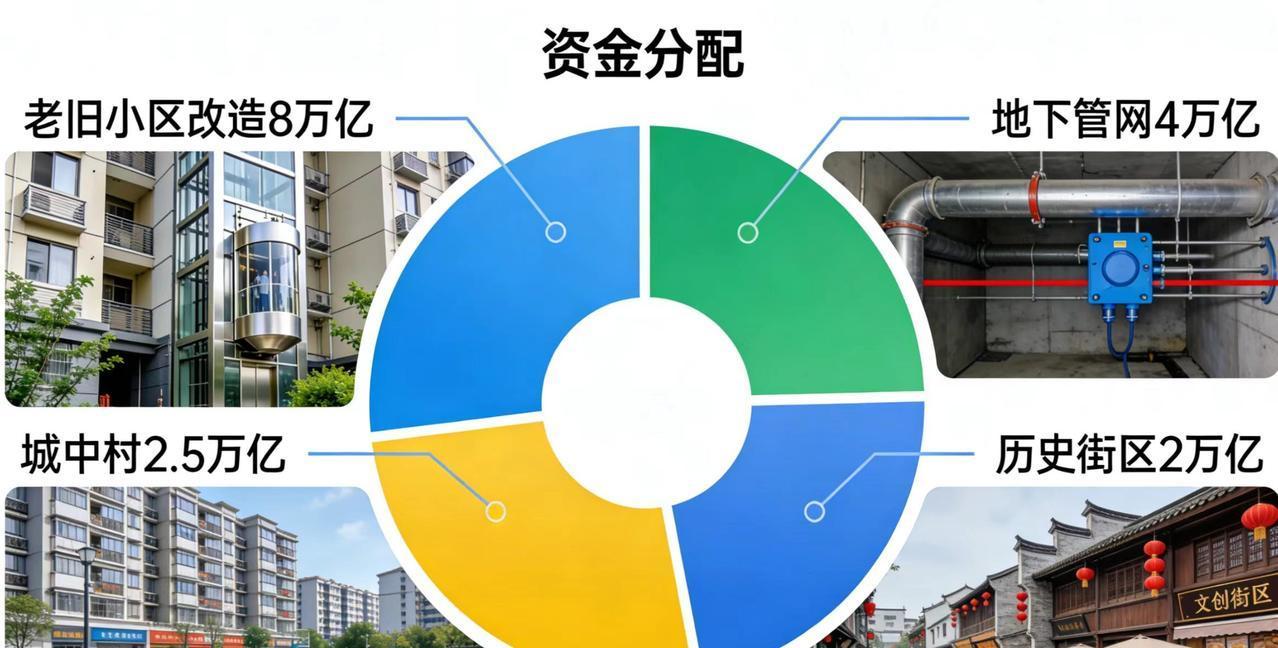 20万亿，就这么来了。

住建部和自然资源部最近出了个文件，把城市更新的经验清单