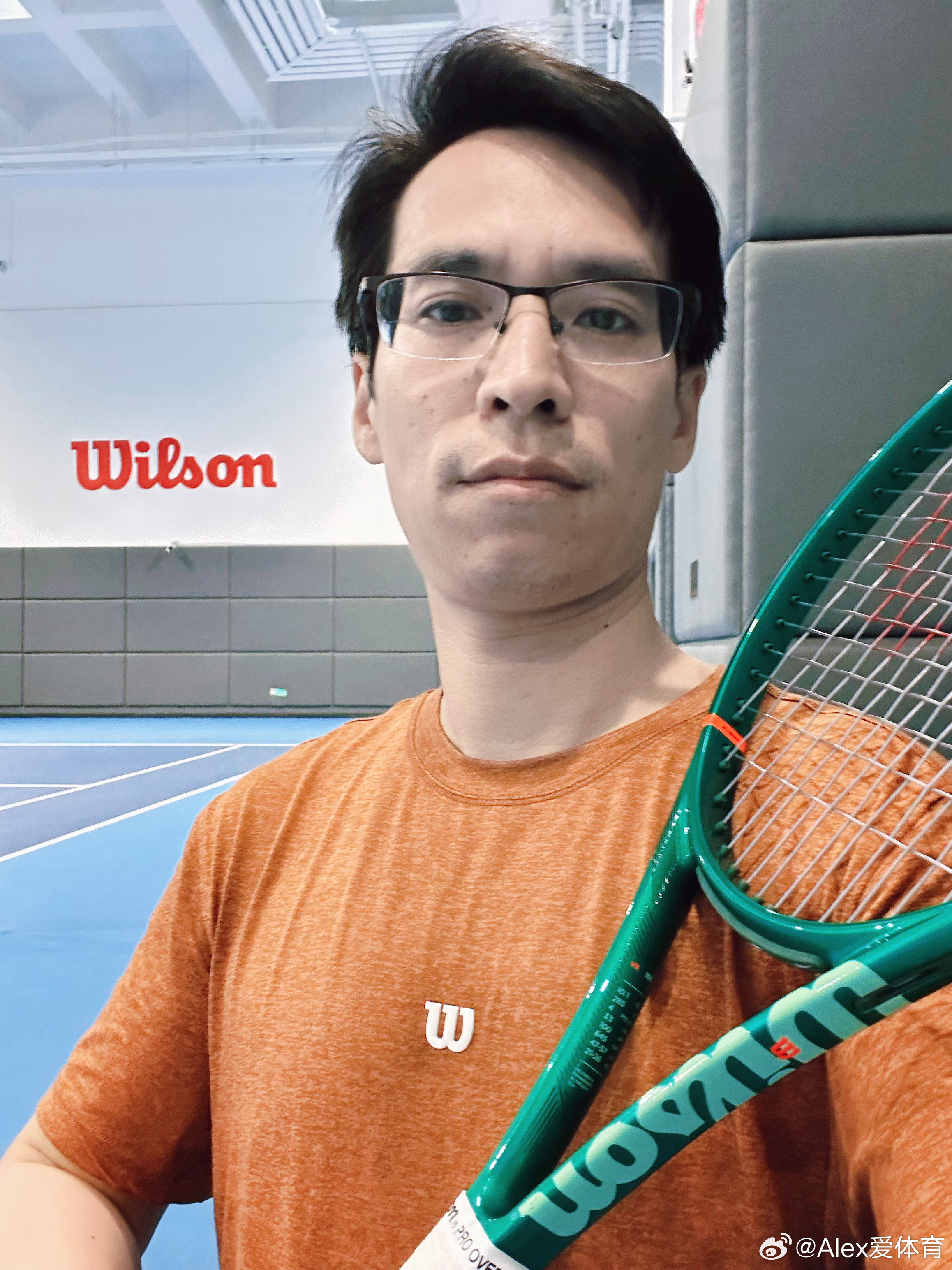 今天是高端局终于打上万体馆室内网球场了🎾🔥 