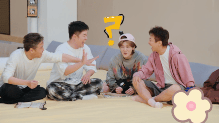 别人送礼送贵重物品，邓超陈赫送礼送“毛”。一个写出来的毛，一个长出来的毛，拼一起