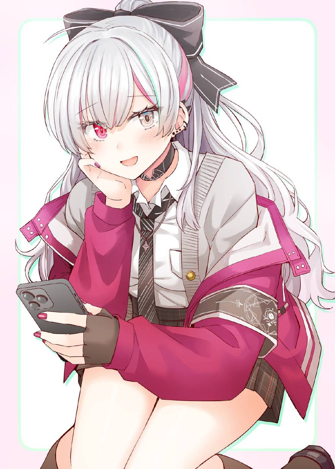 石神望——虚拟YouTuber——画师: 瑞氏，网页链接