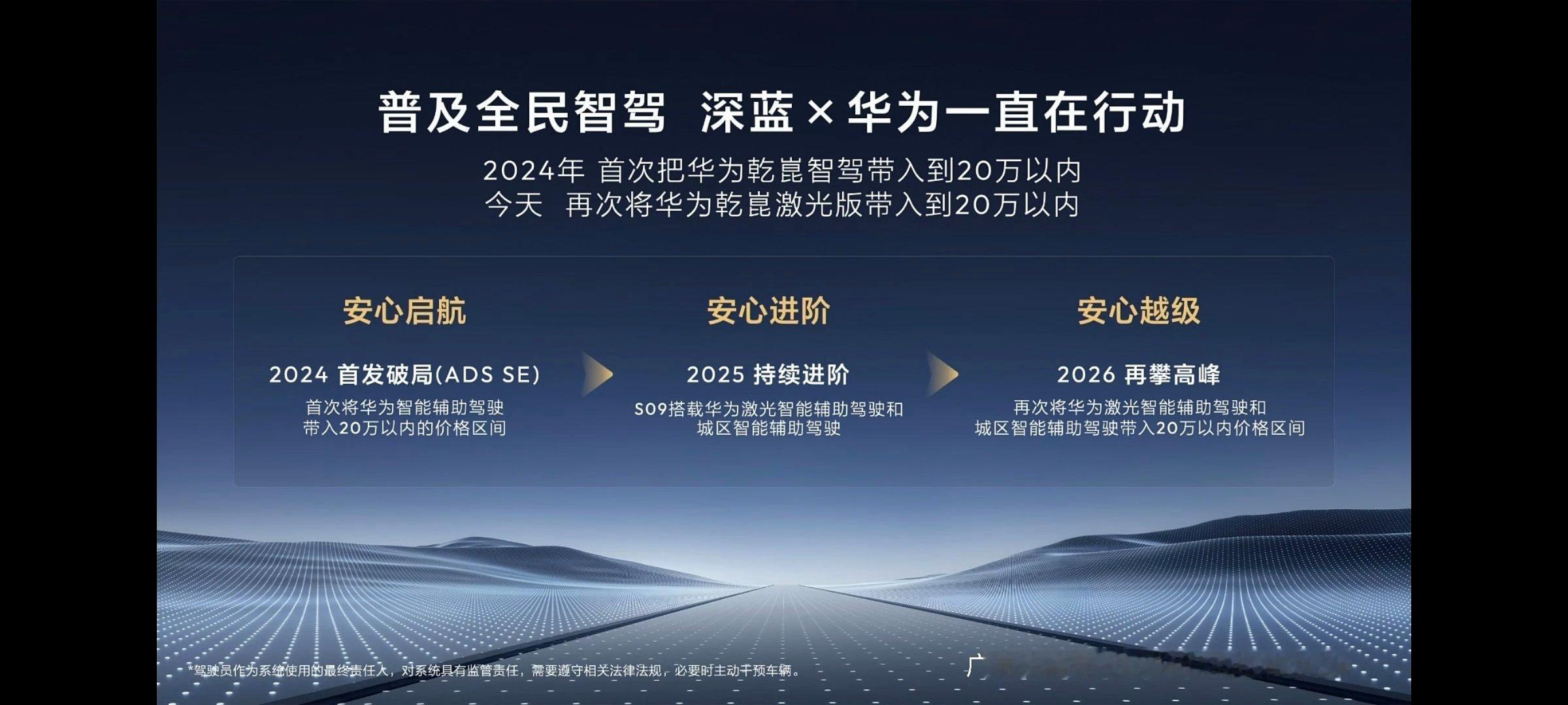 全新深蓝S07直接把20万级SUV炸了华为乾崑激光上车深蓝S07，要知道以前华为