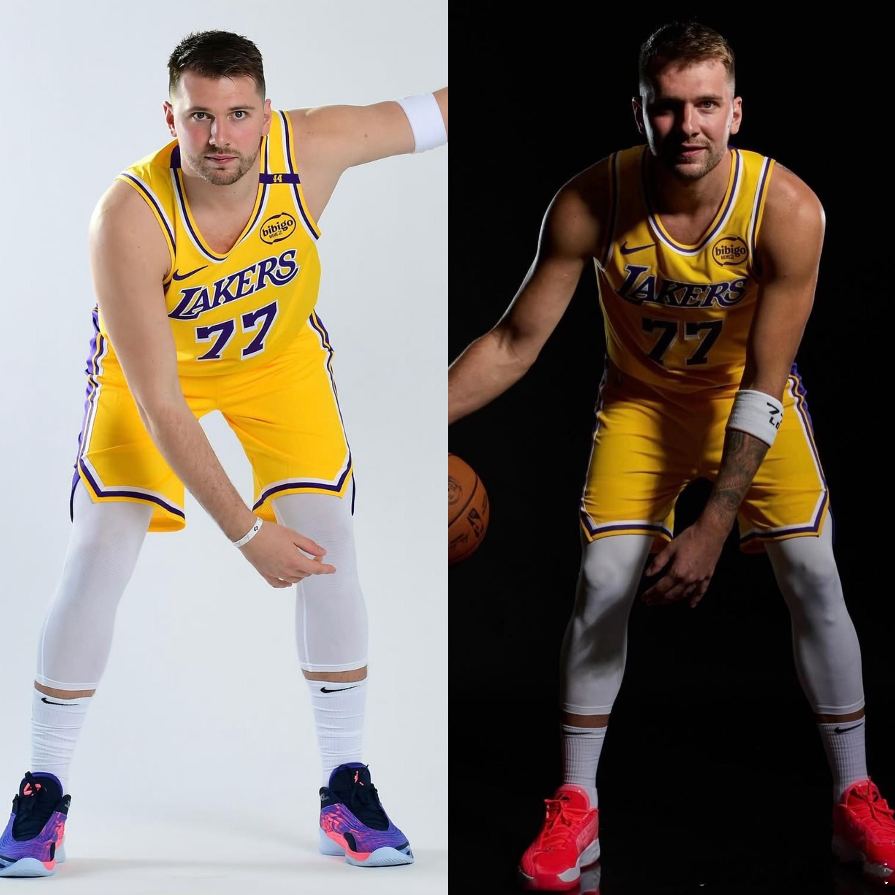 今年2月份的东契奇 & 现在的东契奇[并不简单]nba媒体日 ​​​