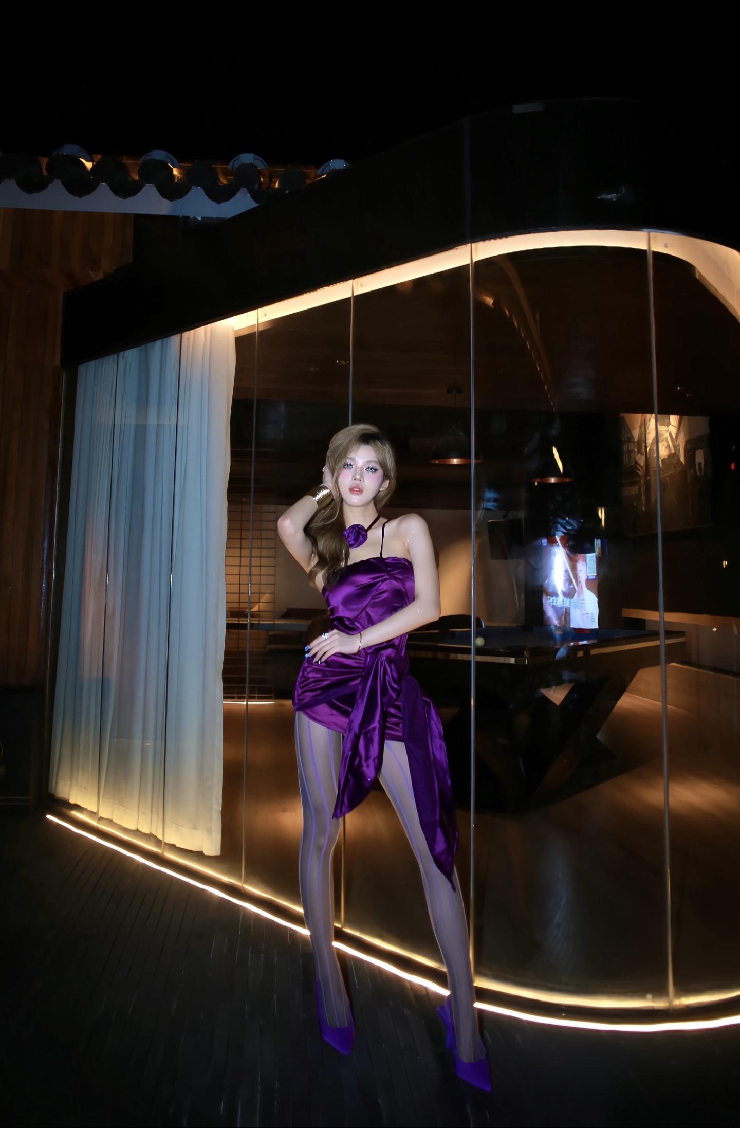 都说紫色很有韵味。