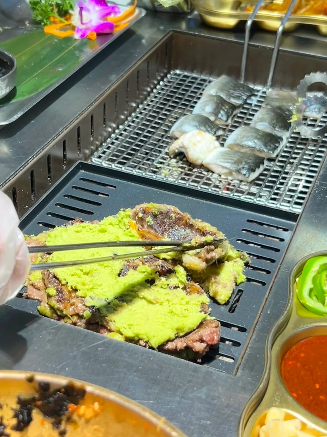 在河源吃到好吃的烤肉店，真的好好吃😋