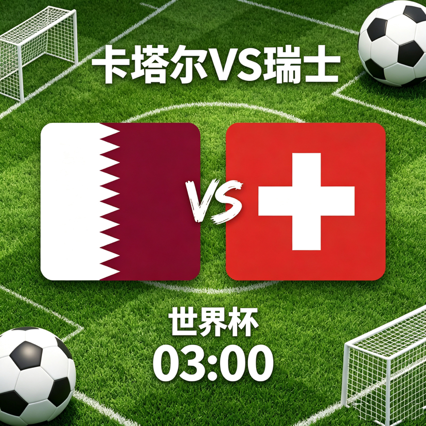 2026世界杯🏆   凌晨 03:00卡塔尔🇶🇦vs瑞士🇨🇭开球：老周