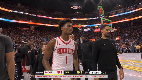 全场比赛结束！火箭104-100战胜勇士！谢泼德31分9板5助2帽、申京16分6