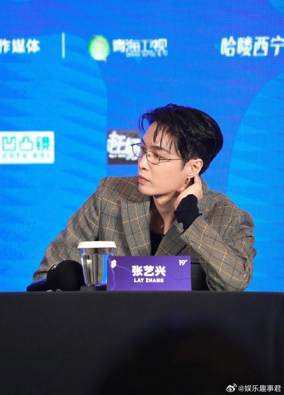 张艺兴first电影市场主理人张艺兴First电影市场媒体见面会生图状态 主理人