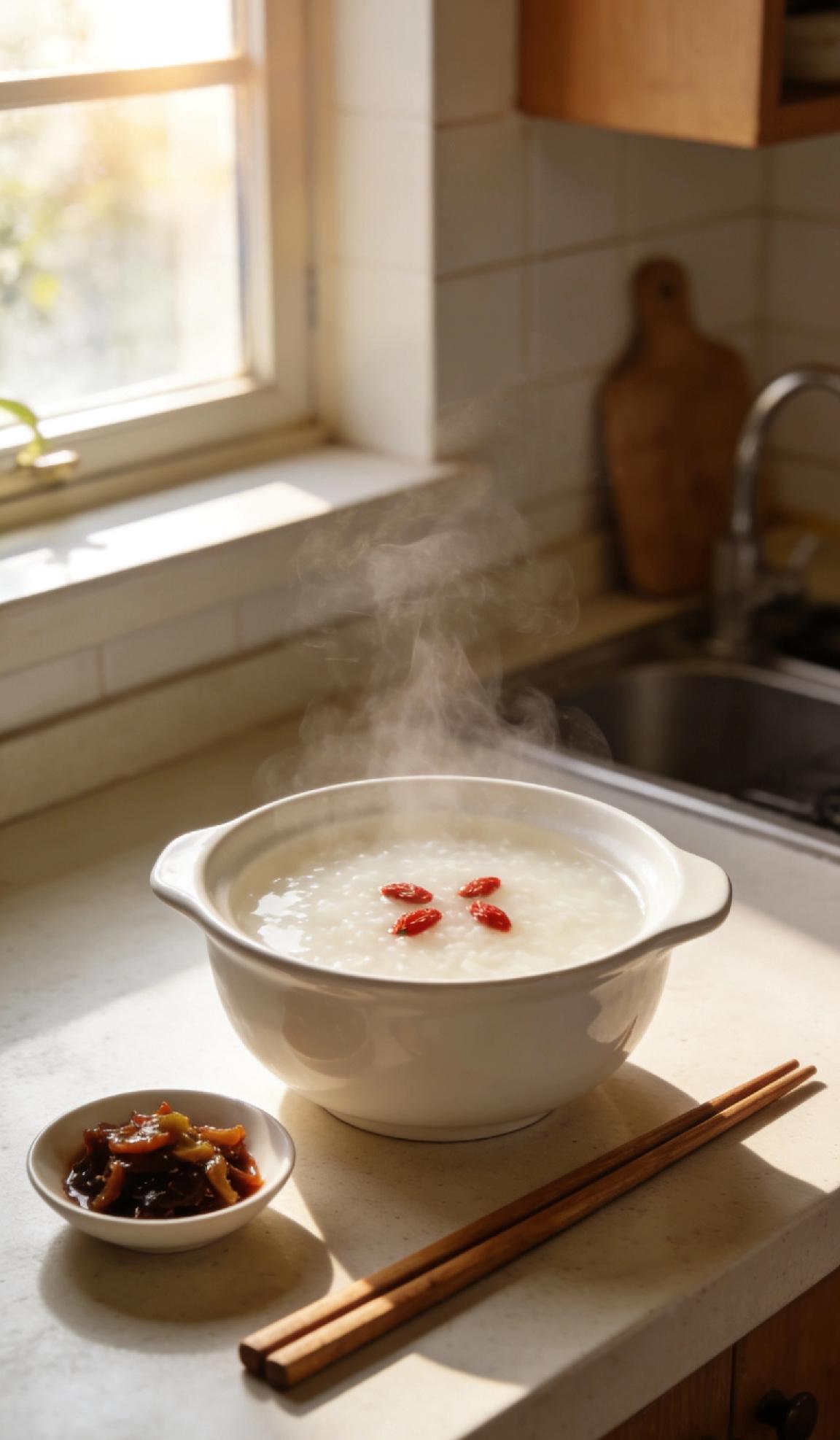 冬日生活打卡季晨起热粥暖胃，傍晚落日温柔，裹紧围巾的小惬意，是冬日限定浪漫。用心