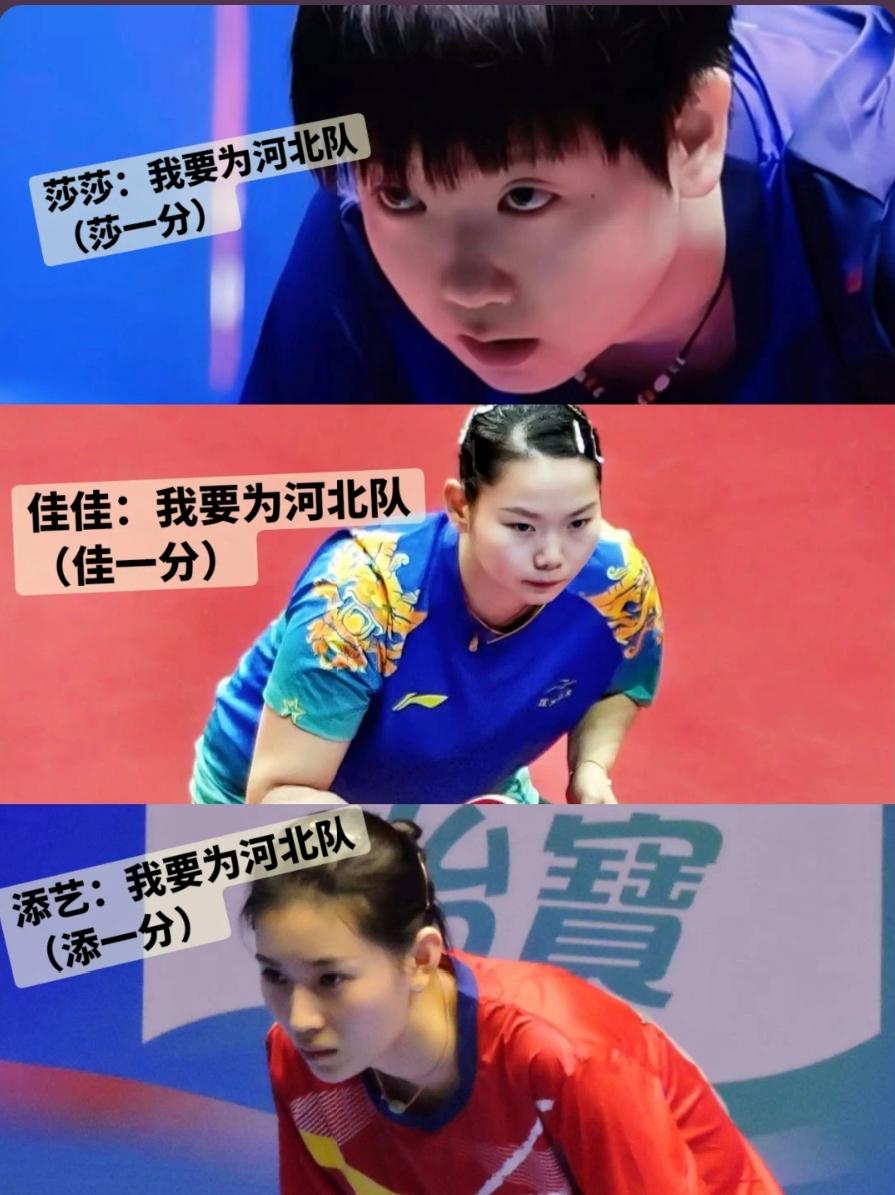 河北姑娘太争气了，最好的佳佳和添艺，有你们莎莎真的很幸福。
佳佳那句莎莎得两分，