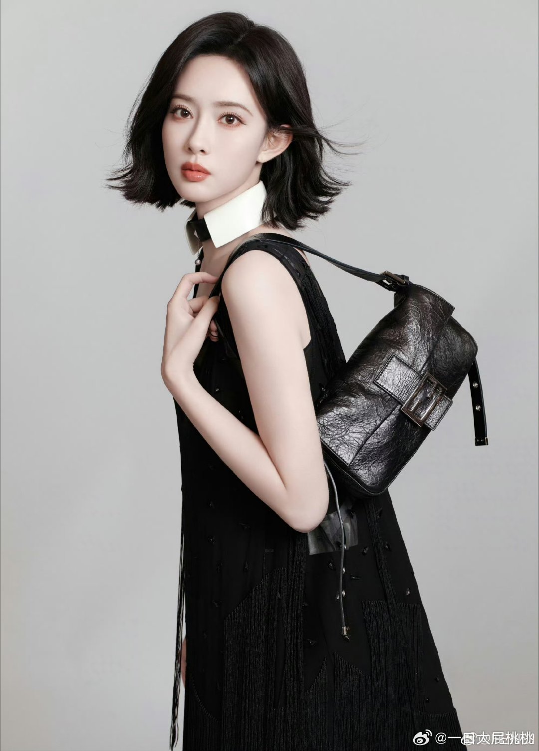 孟子义一组Fendi 全新宣传大片，演绎了品牌2026秋冬系列和Baguette