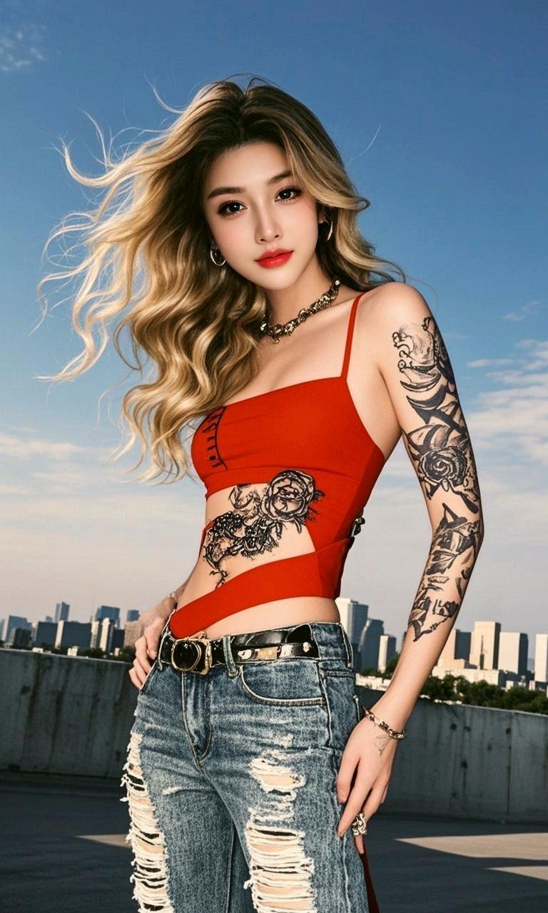 AI不羁红装少女