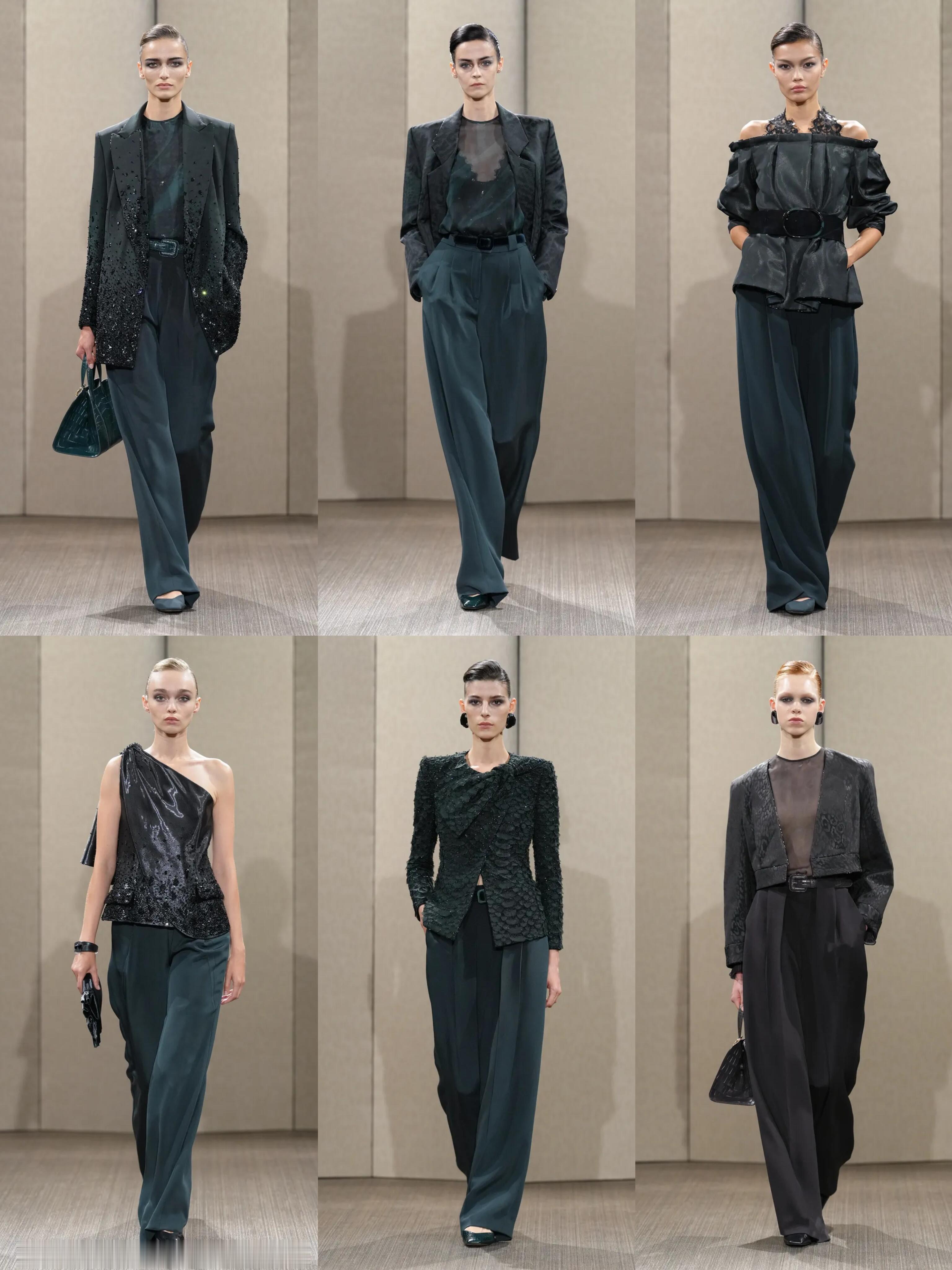 Armani Prive 2026秋冬高定 一个沉稳大气的系列 优雅永不过时巴黎
