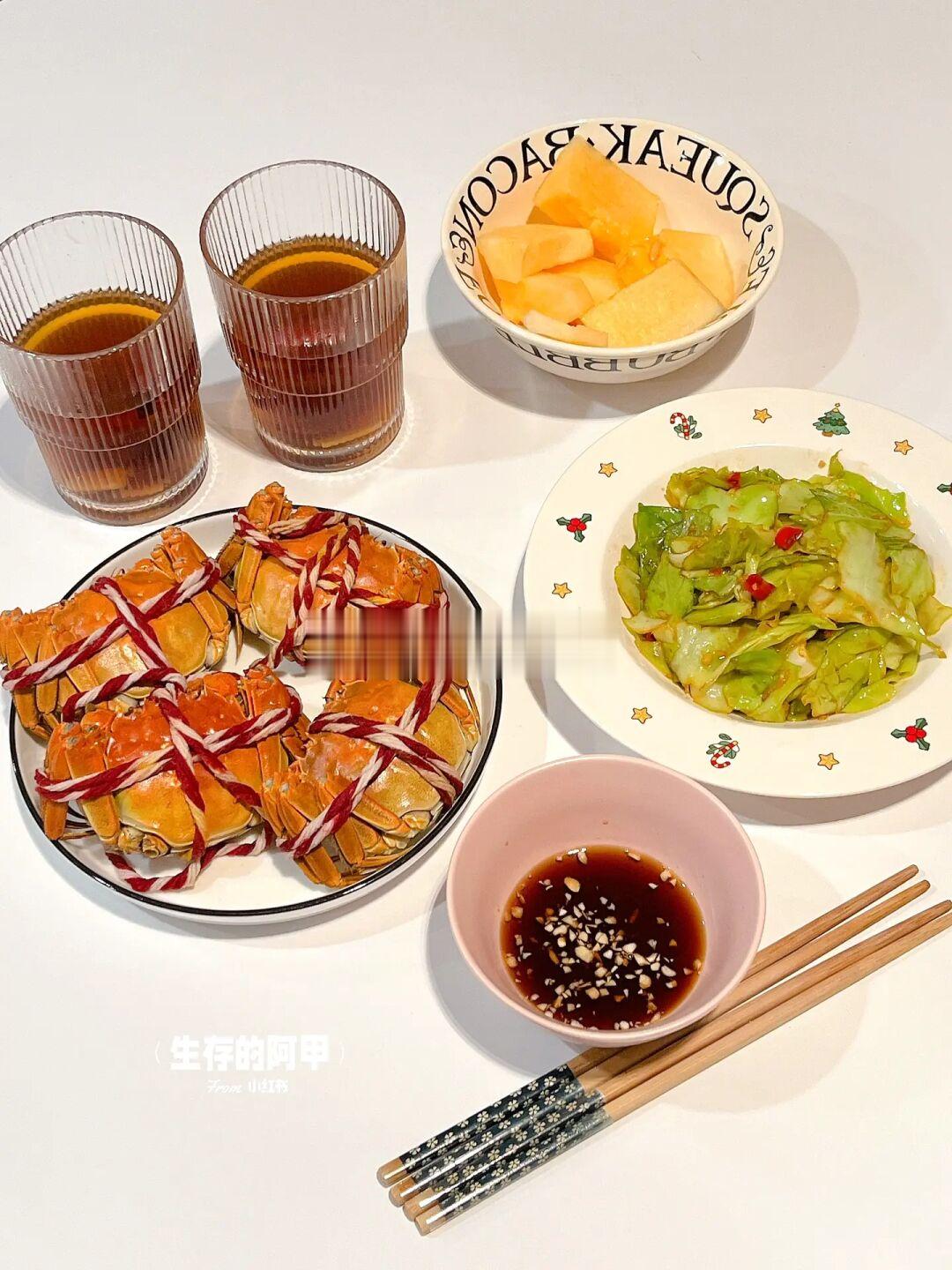 二人食🦀️秋天的第一口大闸蟹