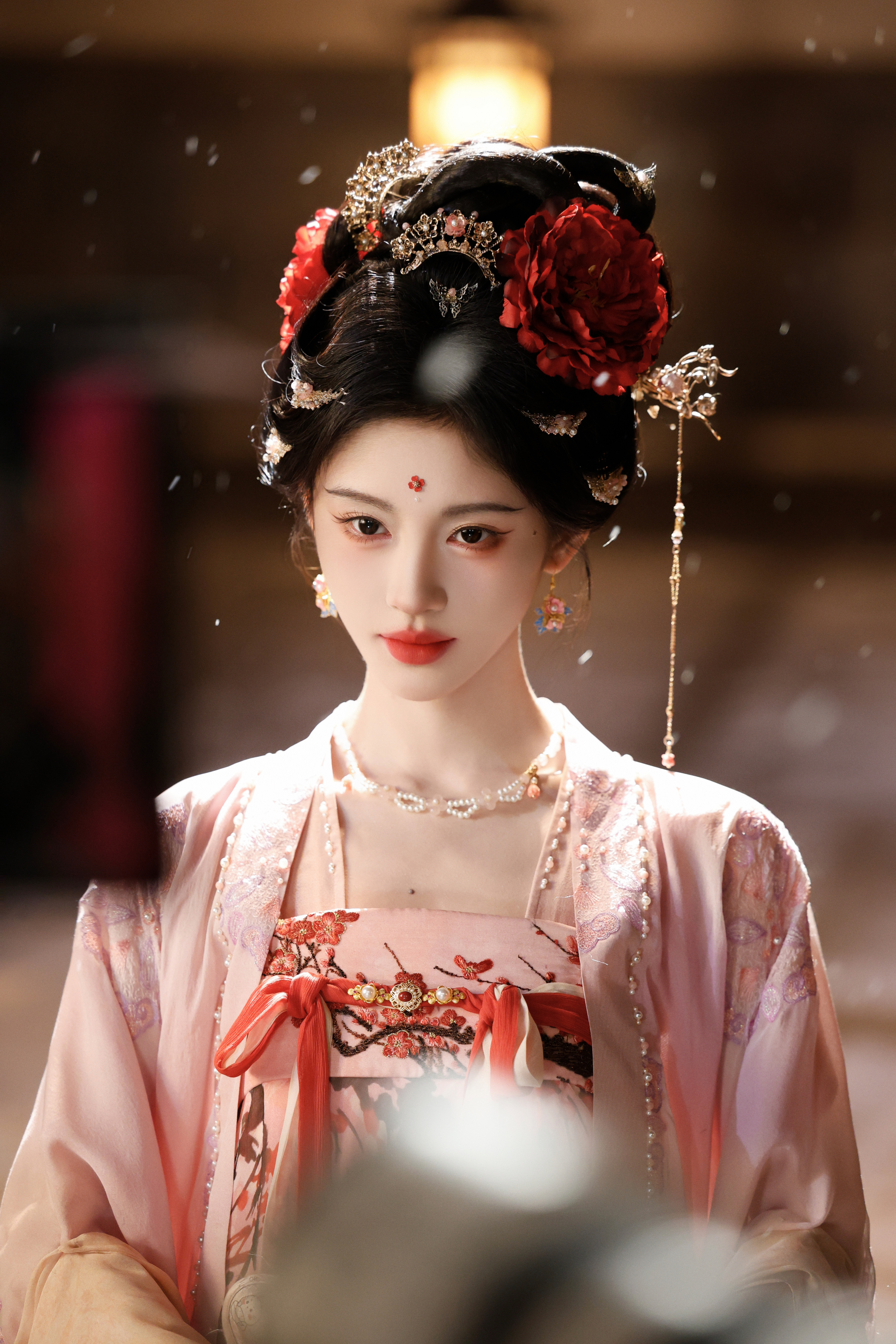 好喜欢这个富贵花造型谁懂😻😻 