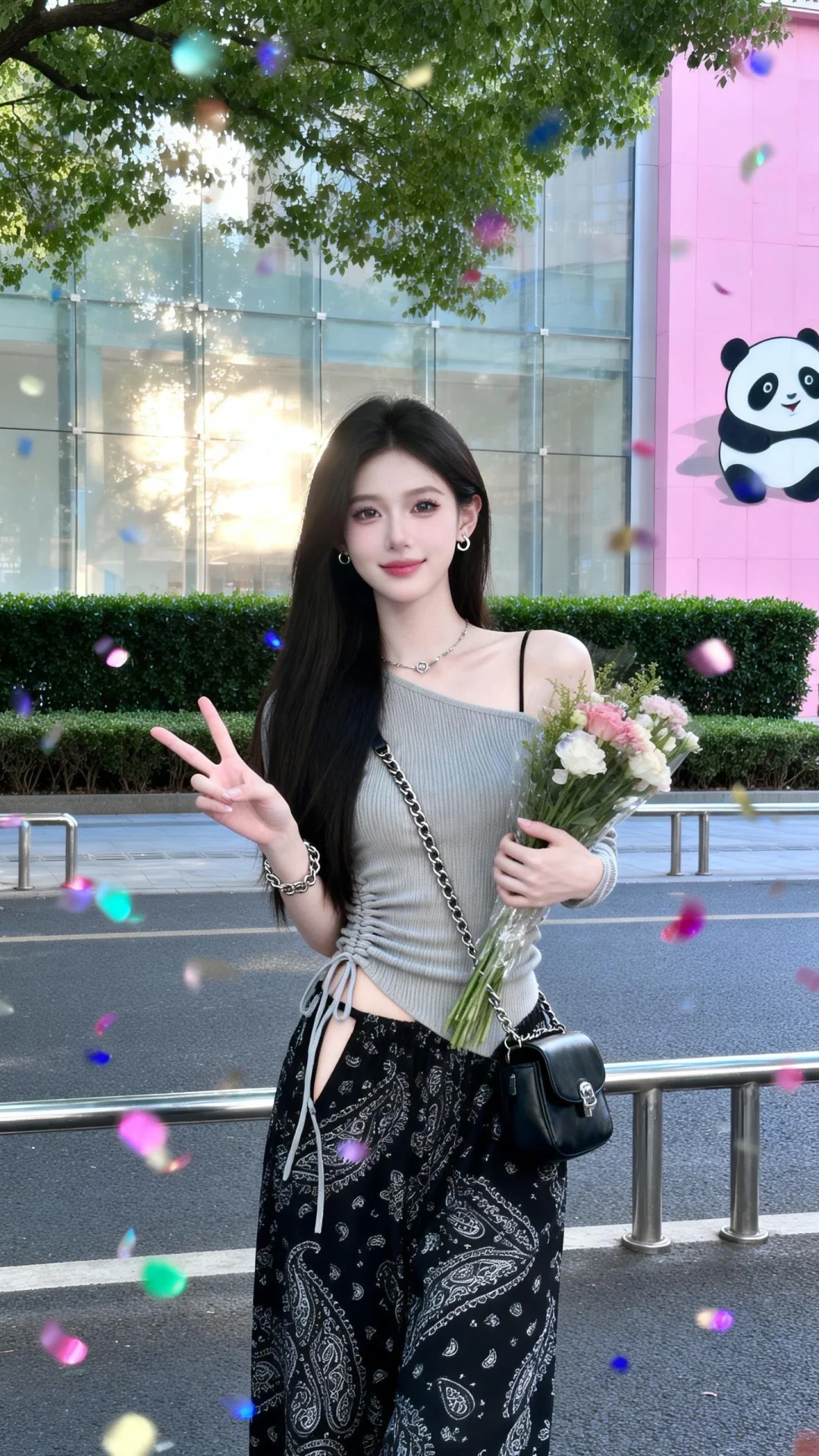 （电影级面光：1.6），（光线追踪：1.4），（冷白皮漫感质感的光滑...