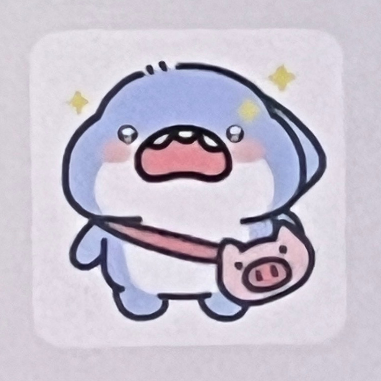 突然想到这个小猪表情包啊！我的蛋挞hhhh 