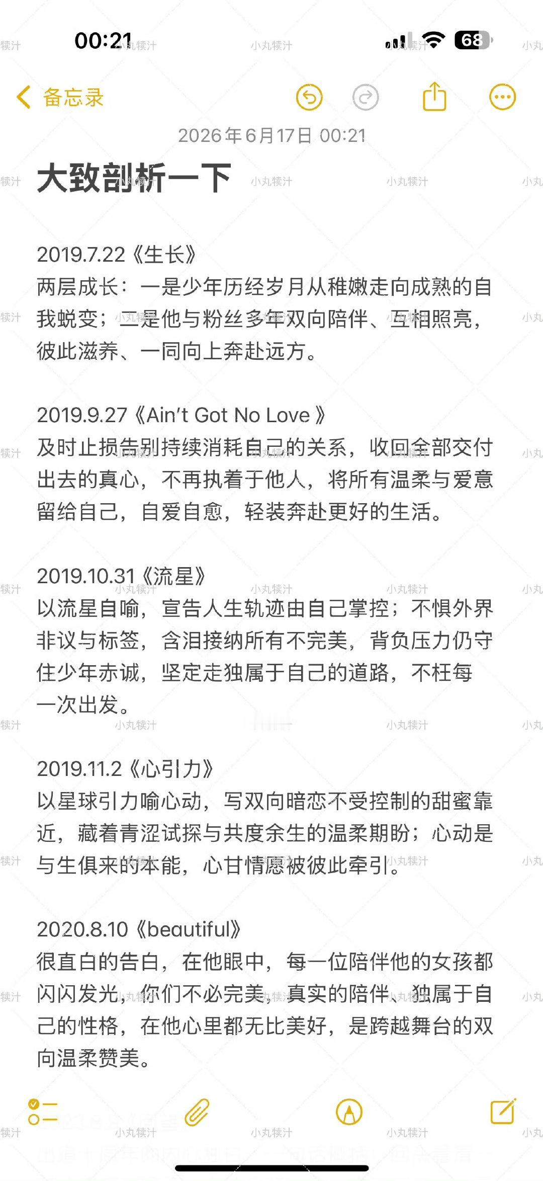 王俊凯用歌曲向我们表达自己王俊凯向我们表达自己深耕音乐多年，以曲调为媒介倾诉自我