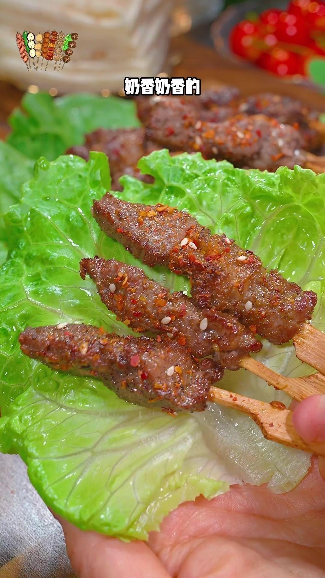 #牛排串##美食推荐##节日必备#