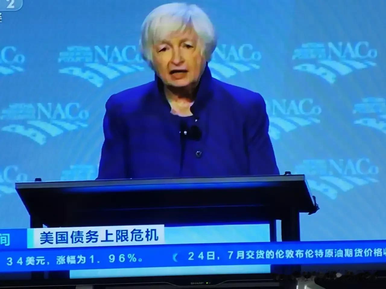 美国真的灾难来了？今晨看中央二台的“第一时间”播放的消息：美国两党仍未就债务上限