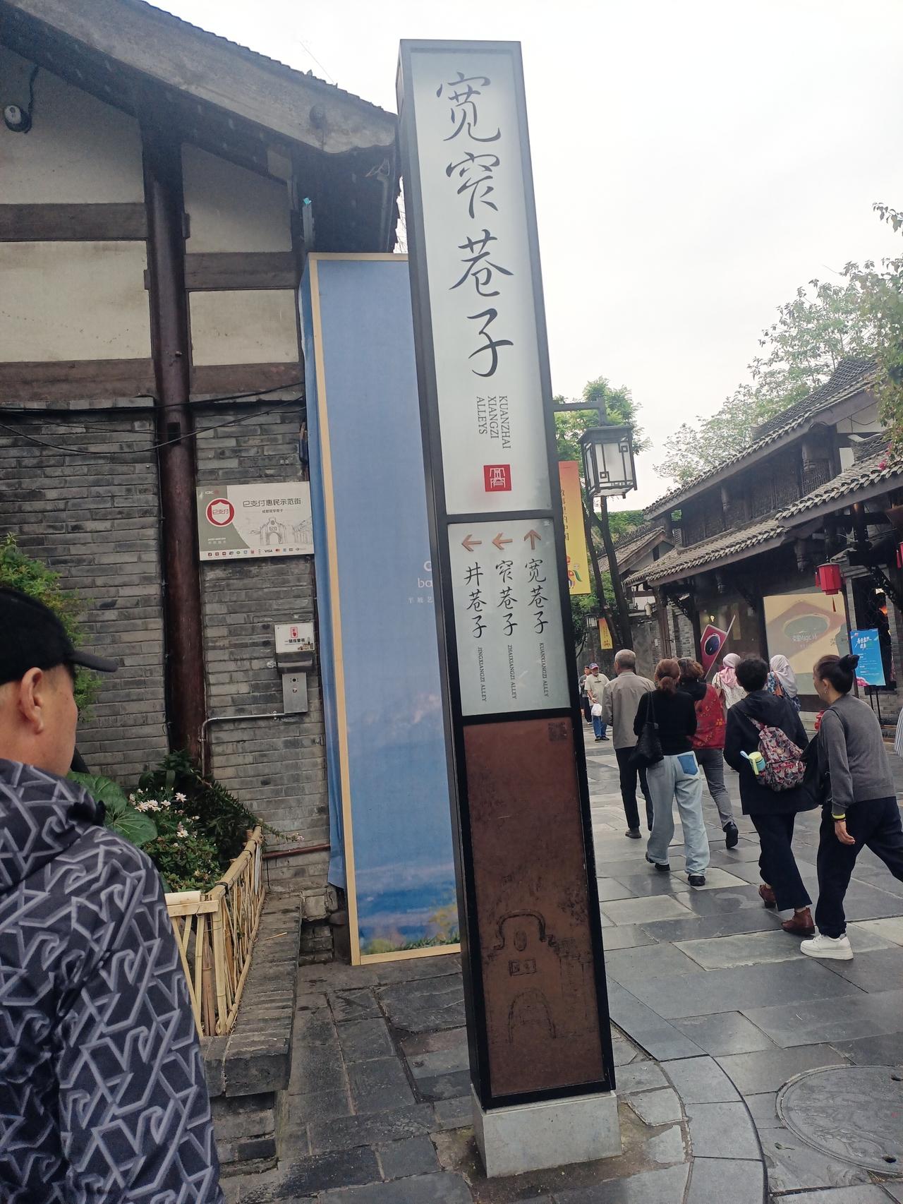 不是印象中的宽窄巷子了。
    忘记了是哪一年因开会来过成都，大概也有十多年了